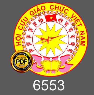 Tải file gốc Vector logo Hội Cực Giáo Chức Việt Nam file corel x7 (bản PSD) gốc