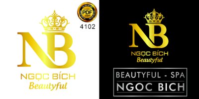 File in trần Vector logo Ngọc Bích Beautyful - spa file corel (file gốc) chủ đề vũ trụ