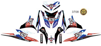 File tranh Vector tem xe máy Vario 150 #8 file corel (gốc) chủ đề tĩnh vật