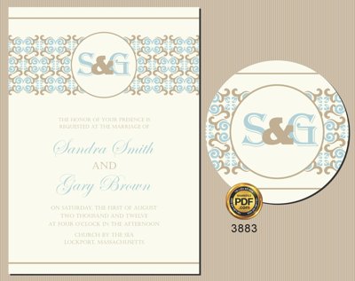 Download file Vector wedding Invitation #118 file PDF (gốc) in mica bàn thờ