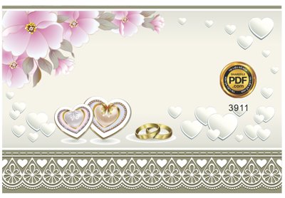 File gốc Vector wedding Invitation #146 file PDF (dành cho quảng cáo)