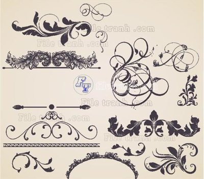 File tranh Vetores (1138) (gốc) in vải canvas