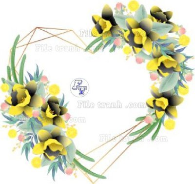 Download file gốc Vetores (664)_1 (in lụa) hoa lá