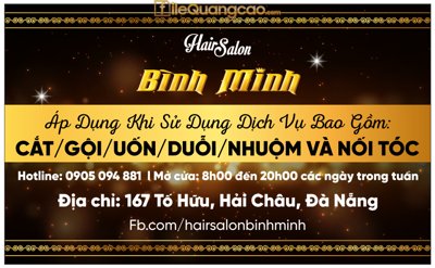 File tranh Voucher Luxury Hair Salon Bình Minh quà tặng file CDR (gốc) chủ đề động vật