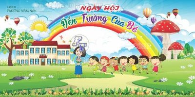 Hình ảnh file gốc in trần nhà backdrop khai giang truong mam non (13)