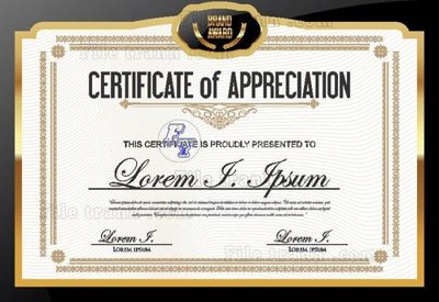 File PSD mau chung nhan 11 (nguyên gốc) chất lượng cao