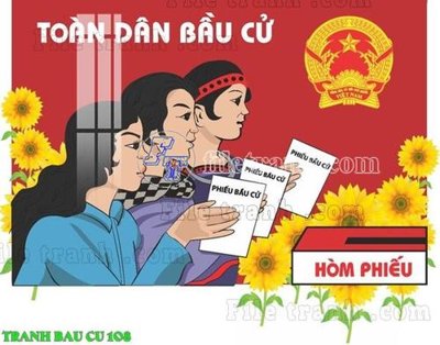 File gốc File thiết kế mẫu pano phông tranh bầu cử 108 (in tráng gương) hiện đại