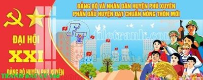 File tranh File thiết kế mẫu pano phông tranh bầu cử 148 (bản gốc) treo quán cafe