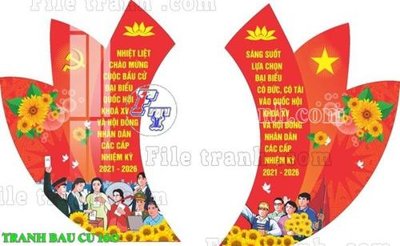 File in mica File thiết kế mẫu pano phông tranh bầu cử 160 (ảnh gốc) đẹp