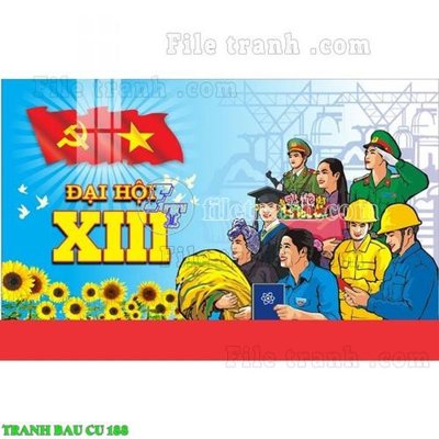 File PSD File thiết kế mẫu pano phông tranh bầu cử 188 (nguyên bản) cho thiết kế