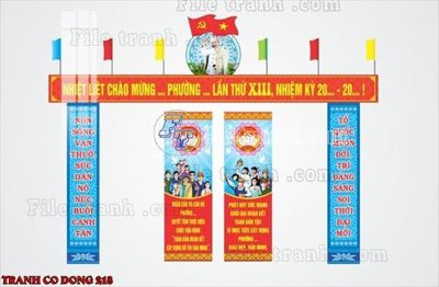 File in lụa File thiết kế mẫu pano phông tranh cổ động 218 (tân cổ điển) File thiết kế mẫu pano phông tranh cổ động 218