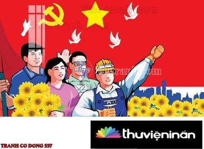 Ảnh gốc File thiết kế mẫu pano phông tranh cổ động 337 (độ nét cao) in tráng gương