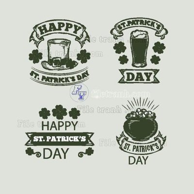 File in lụa vector4 (tân cổ điển) vector4