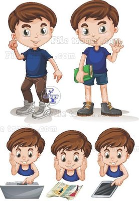 File ảnh vector tre em 117 (gốc) in backdrop sự kiện