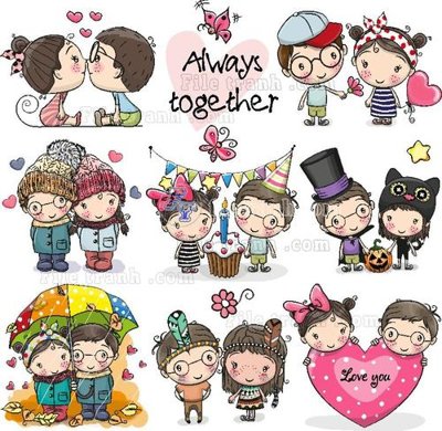 File in ấn vector tre em 26 chuyên nghiệp