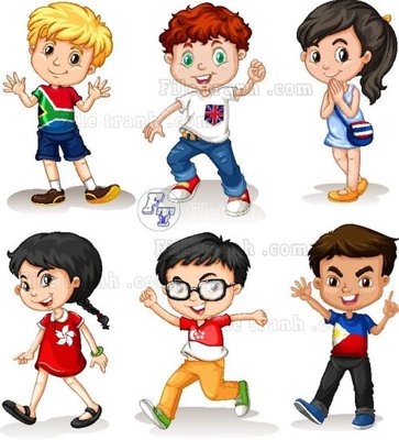 Download file vector tre em 36 (gốc) cho xưởng in