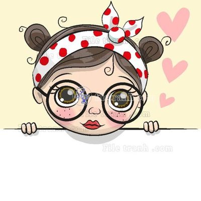 File tranh vector tre em 55 (file gốc) chủ đề phong thủy