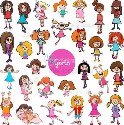 File PSD vector tre em 7 (gốc) cho in quảng cáo