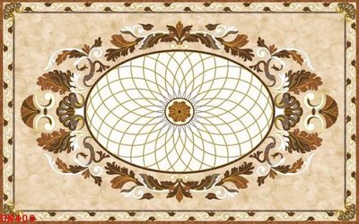 File gốc File sàn nhà thảm gạch SN400 (in lụa) tranh phong thủy