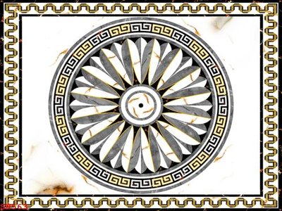 File tranh File sàn nhà thảm gạch SN563 (bản gốc) in lụa dán tường