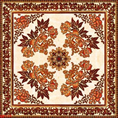 File tranh File sàn nhà thảm gạch SN730 (bản gốc) in lụa 5D