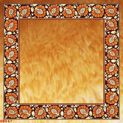 File tranh File sàn nhà thảm gạch SN847 (bản gốc) in lụa dán tường