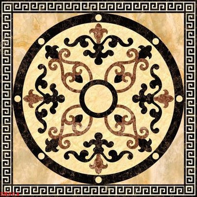 File gốc File sàn nhà thảm gạch SN864 (in lụa) tranh mã đáo