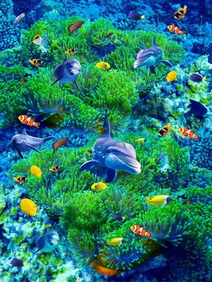 File tranh File sàn nhà thảm gạch SN894 (gốc) chủ đề thành phố