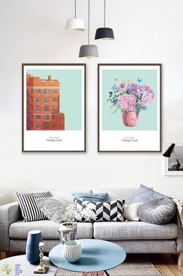 File gốc File tranh bộ bắc âu BA560 (dành cho trang trí nội thất)