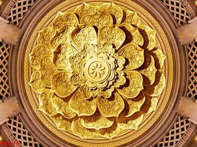 File in trần File tranh trần mây 3d TR479 (bản gốc) trời sao