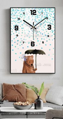 File tranh gốc File tranh đồng hồ tráng gương BDH1074 (bản quyền) file PSD