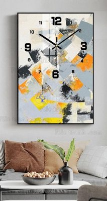 File PSD File tranh đồng hồ tráng gương BDH612 (chất lượng in ấn)