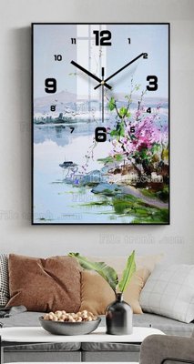 File PSD File tranh đồng hồ tráng gương BDH825 (gốc) cho designer