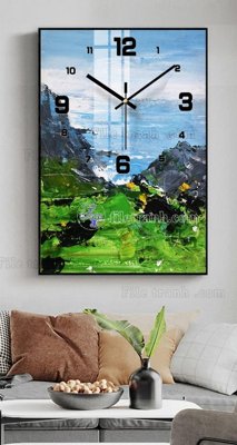 File tranh trang trí File tranh đồng hồ tráng gương BDH827 (file gốc)