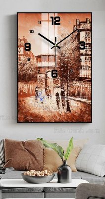 File tranh File tranh đồng hồ tráng gương BDH841 (ảnh gốc) không bị mờ