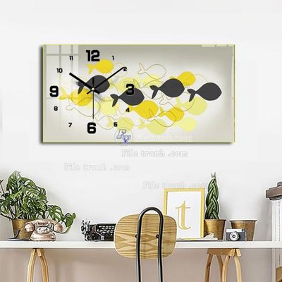 File PSD File tranh đồng hồ tráng gương BDH952 (gốc) cho designer