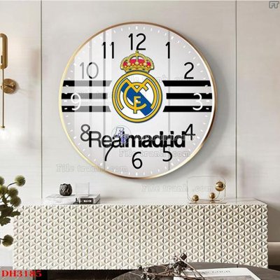 File ảnh File tranh đồng hồ tráng gương DH3185 (gốc) dùng in Pano