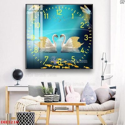 File gốc File tranh đồng hồ tráng gương DH3210 (ảnh chi tiết) để in ấn