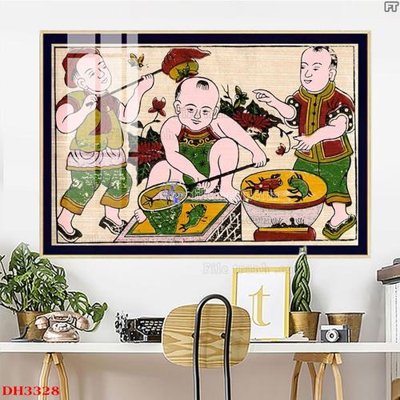 File PSD File tranh đồng hồ tráng gương DH3328 (nguyên gốc) chất lượng cao