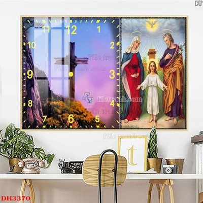 Tải file gốc File tranh đồng hồ tráng gương DH3370 (bản PSD) chỉnh sửa được
