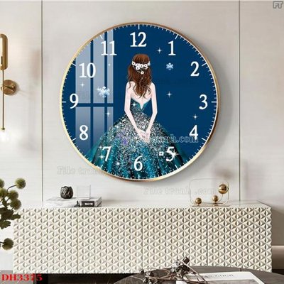 Tải file File tranh đồng hồ tráng gương DH3375 (gốc) làm file tranh quảng cáo