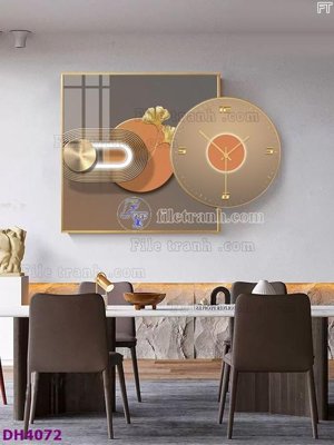 Tải về file gốc File tranh đồng hồ tráng gương kiểu mới DH4072 (chuẩn in ấn)