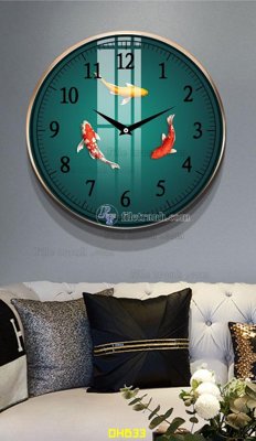 File gốc File tranh đồng hồ tráng gương DH633 (cho in 3D) độc đáo