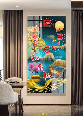 Download file gốc File tranh đồng hồ tráng gương FTDH112 (độ nét cao)