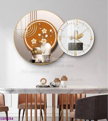 File gốc File tranh đồng hồ tráng gương tròn lồng ghép LG5154 (ảnh chi tiết) để in ấn