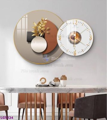 Tải file gốc File tranh đồng hồ tráng gương tròn lồng ghép LG5224 (bản PSD) gốc