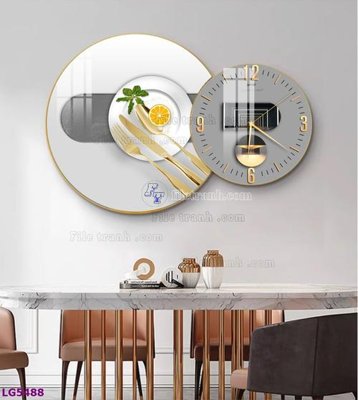 Download file File tranh đồng hồ tráng gương tròn lồng ghép LG5488 (chuẩn in) File tranh đồng hồ tráng gương tròn lồng ghép LG5488