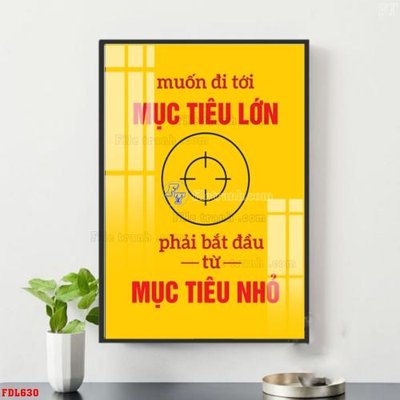 File tranh trang trí File động lực FDL630 (tải file gốc)