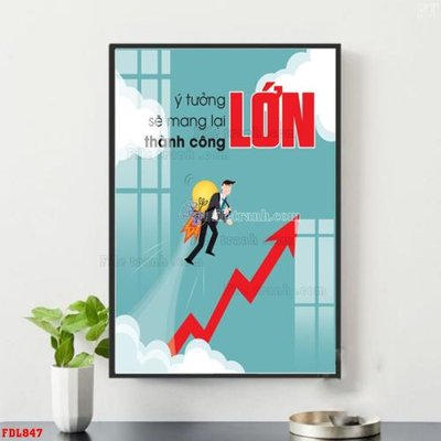 File gốc File động lực FDL847 (chủ đề hiện đại) trang trí