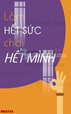 Ảnh gốc File tranh động lực TDL5753 (nét căng) in mica